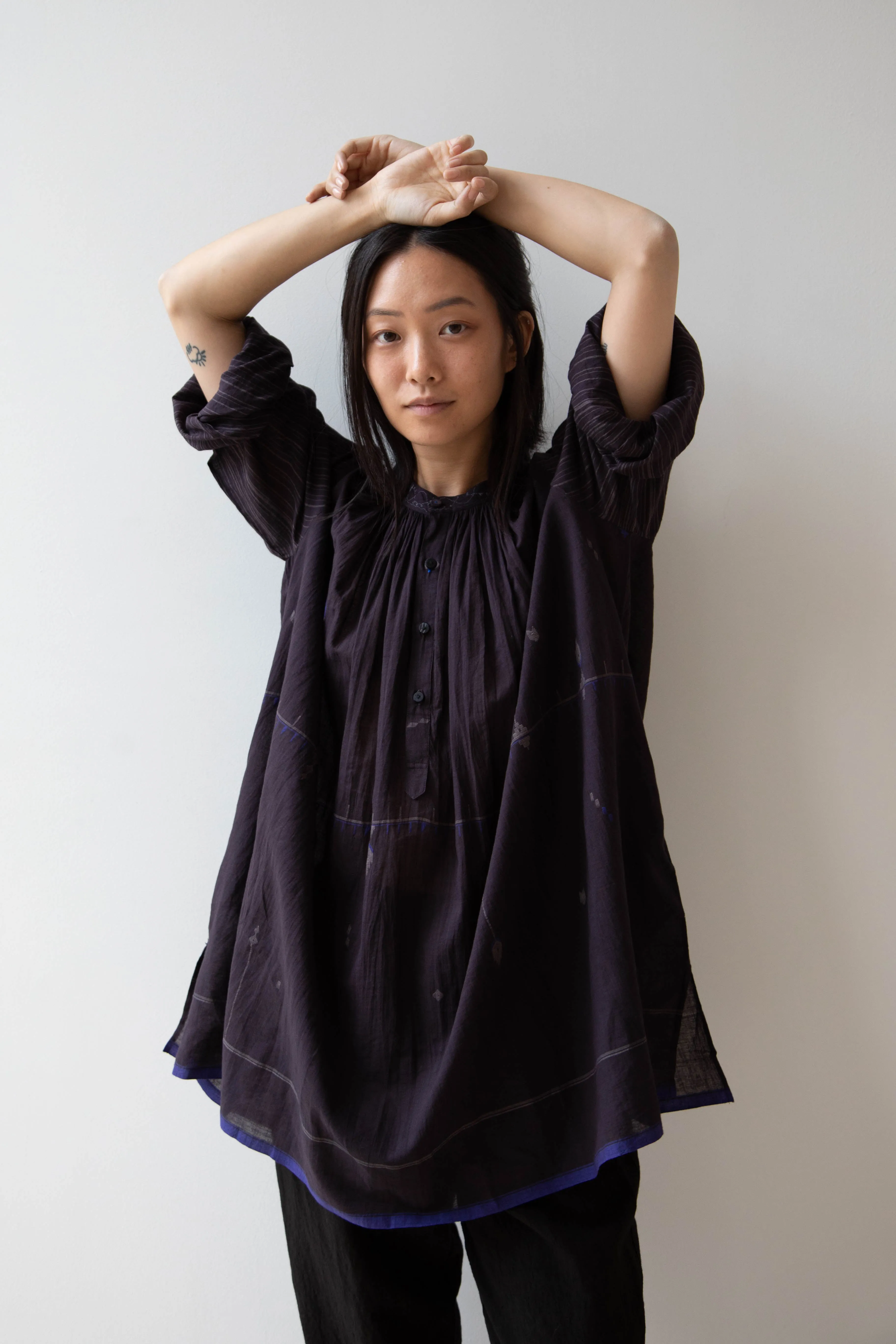 Maku | Colette Tunic in Jamdani Cotton