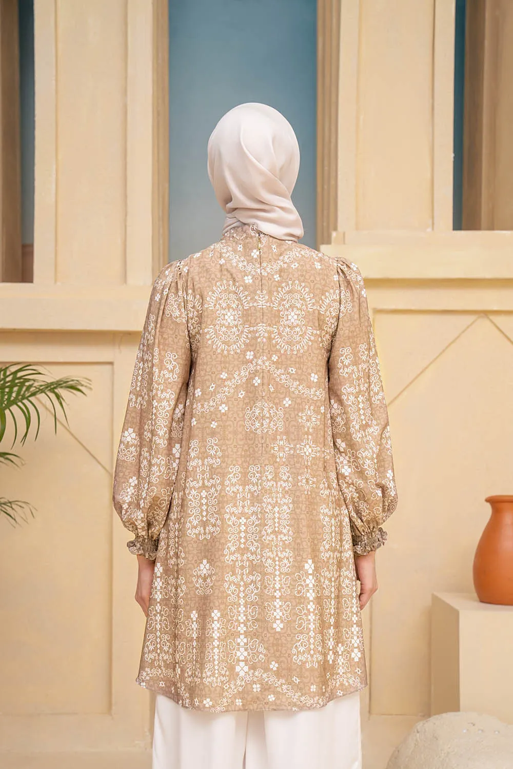 Malqaf Tunic Golden Delight