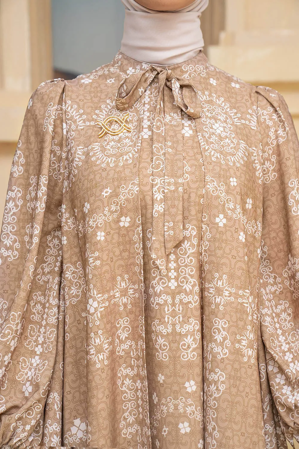 Malqaf Tunic Golden Delight