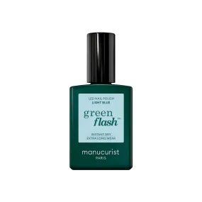 MANUCURIST - Green Flash™ LED Nail Polish - Light Blue