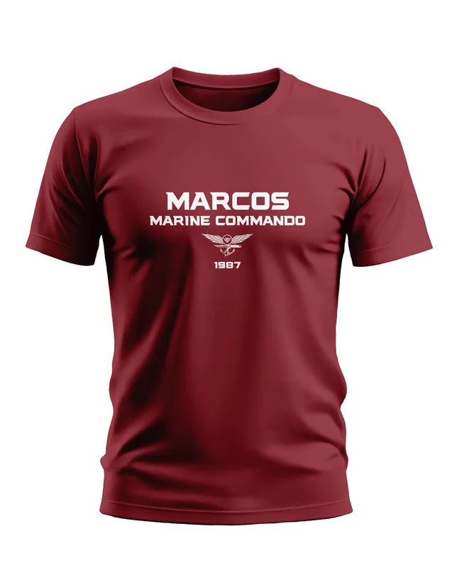 Marcos Marine Commando Cotton T-shirt