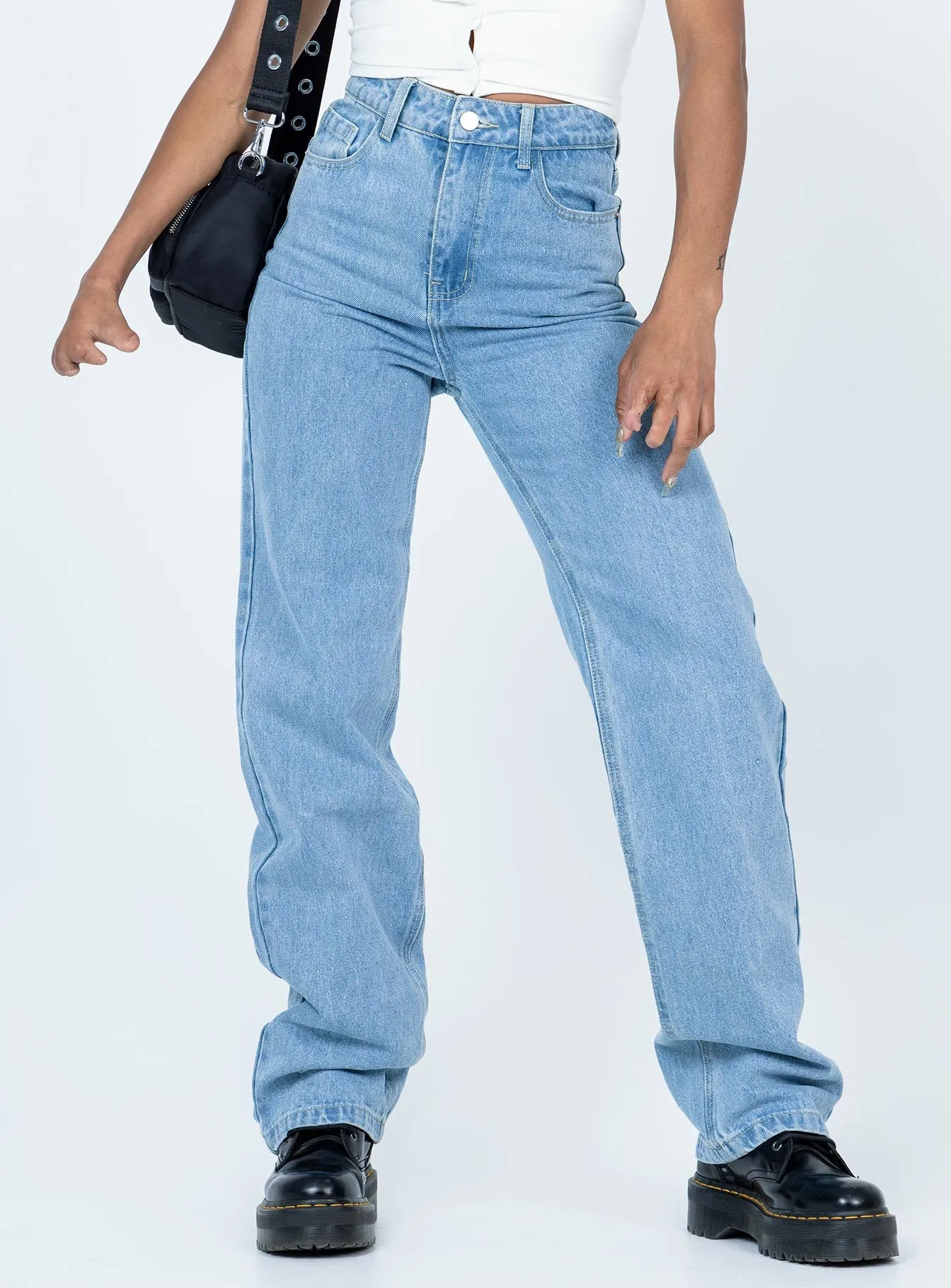 Marian Mid Rise Jeans Denim