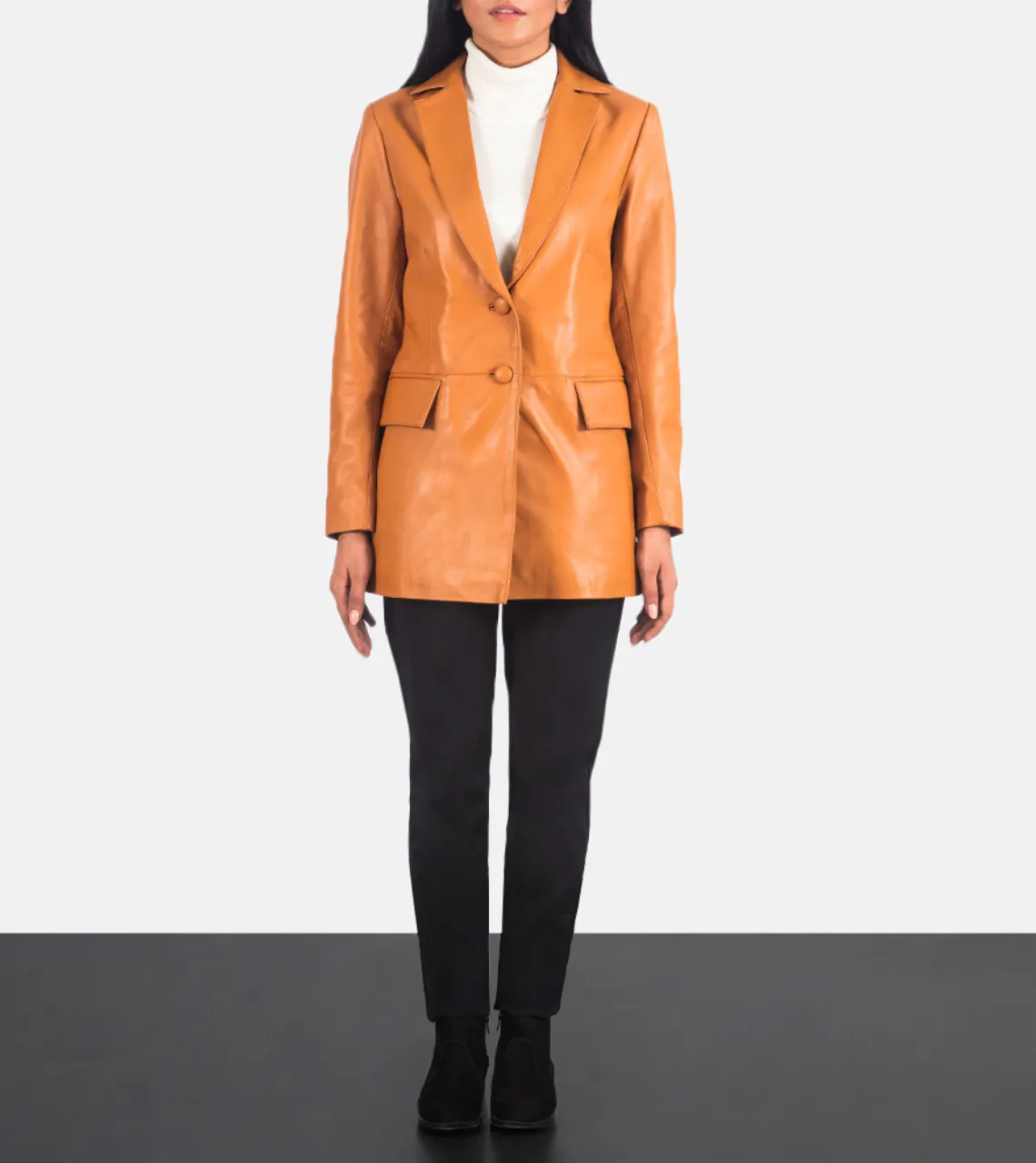 Marilyn Women's Leather Blazer