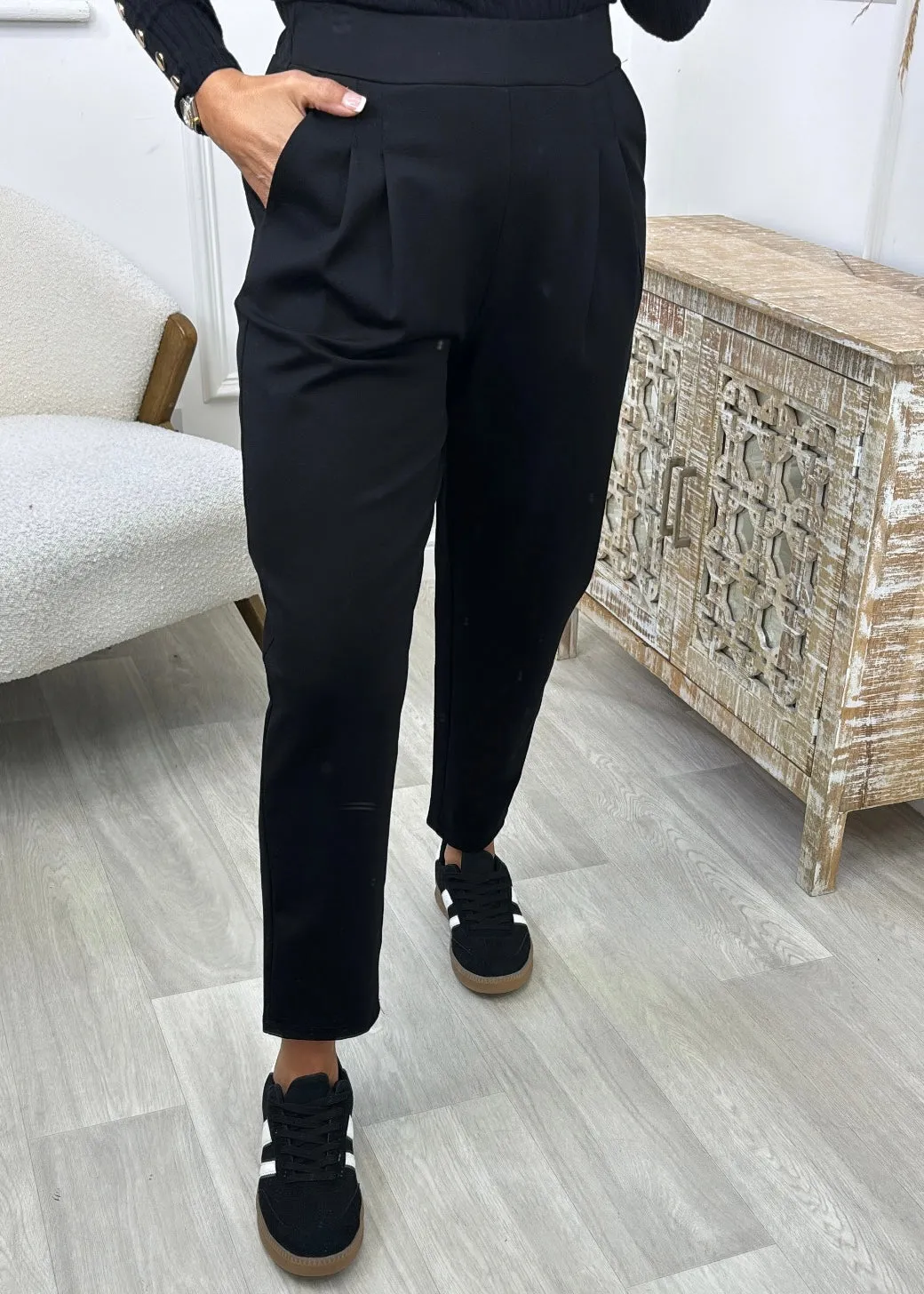 Maud Black Buggy Joggers