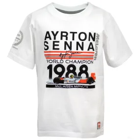 McLaren Kids T-shirt, McLaren 1988, White, 2020