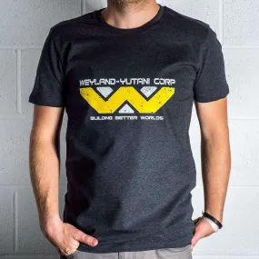 Mens 8Ball Black Tag Premium Weyland Yutani T-Shirt