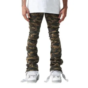 Men's "Element" Camo Stacked Jeans