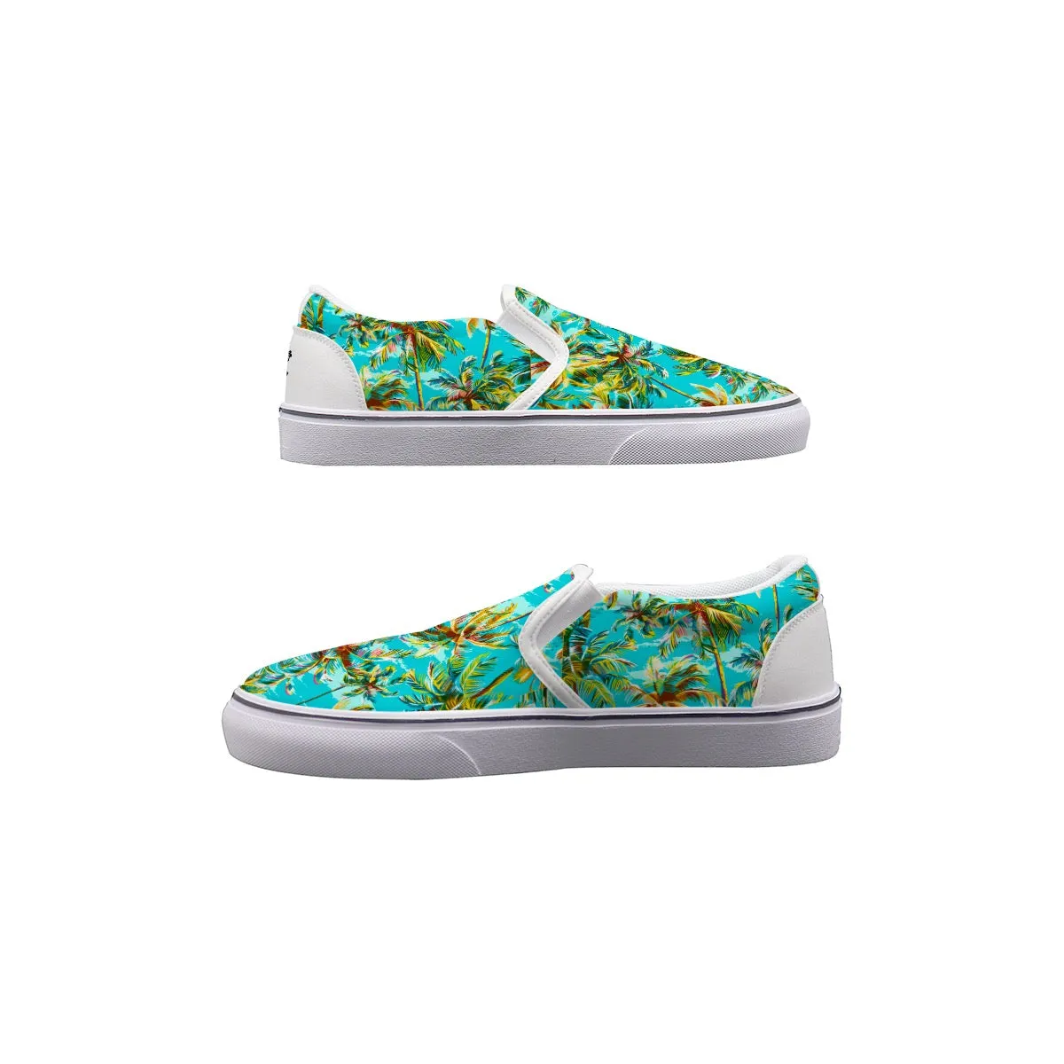 Men's Slip On Sneakers palm print