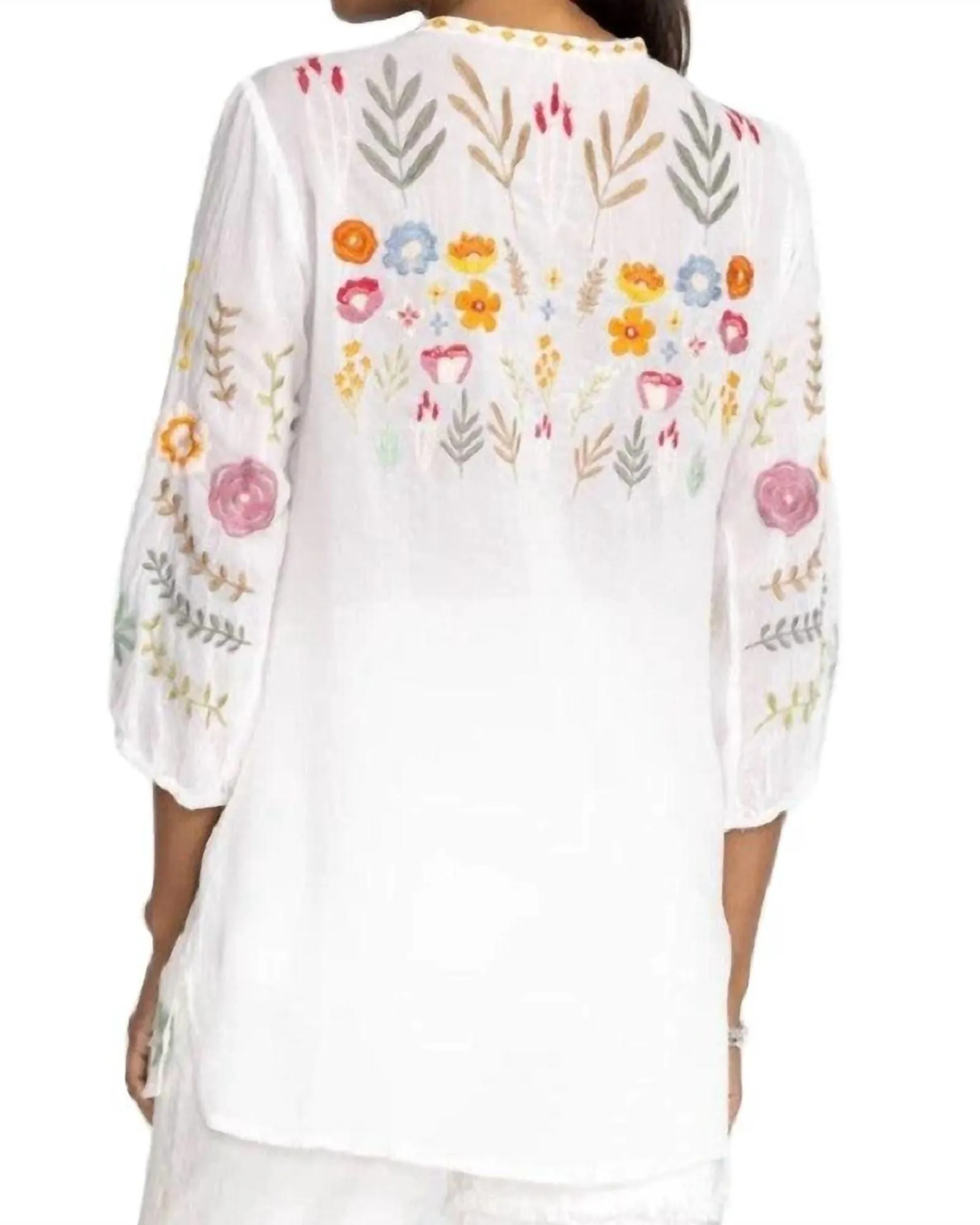 Mikah Tunic in White | White