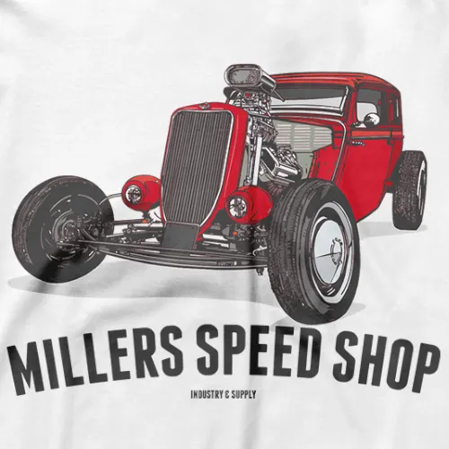 MILLERS SPEED SHOP T-SHIRT