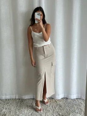 Miss Cargo Maxi Skirt