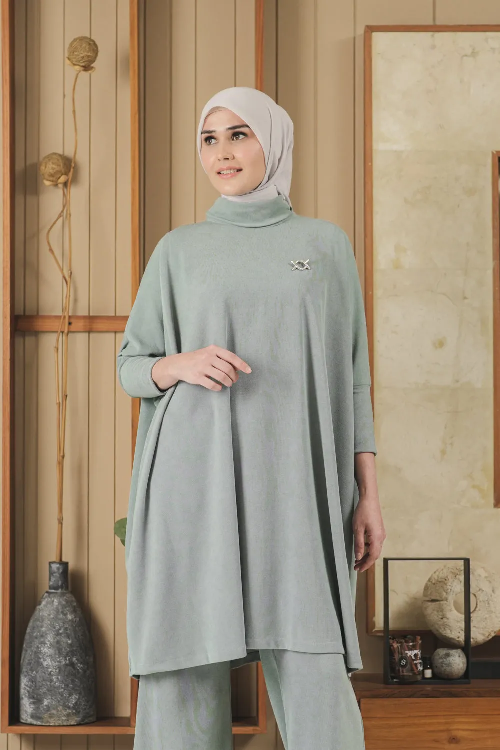 Naraya Tunic (Minor) Teal Sea