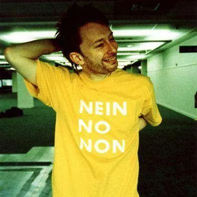 Nein No Non T-Shirt As Worn By Thom Yorke