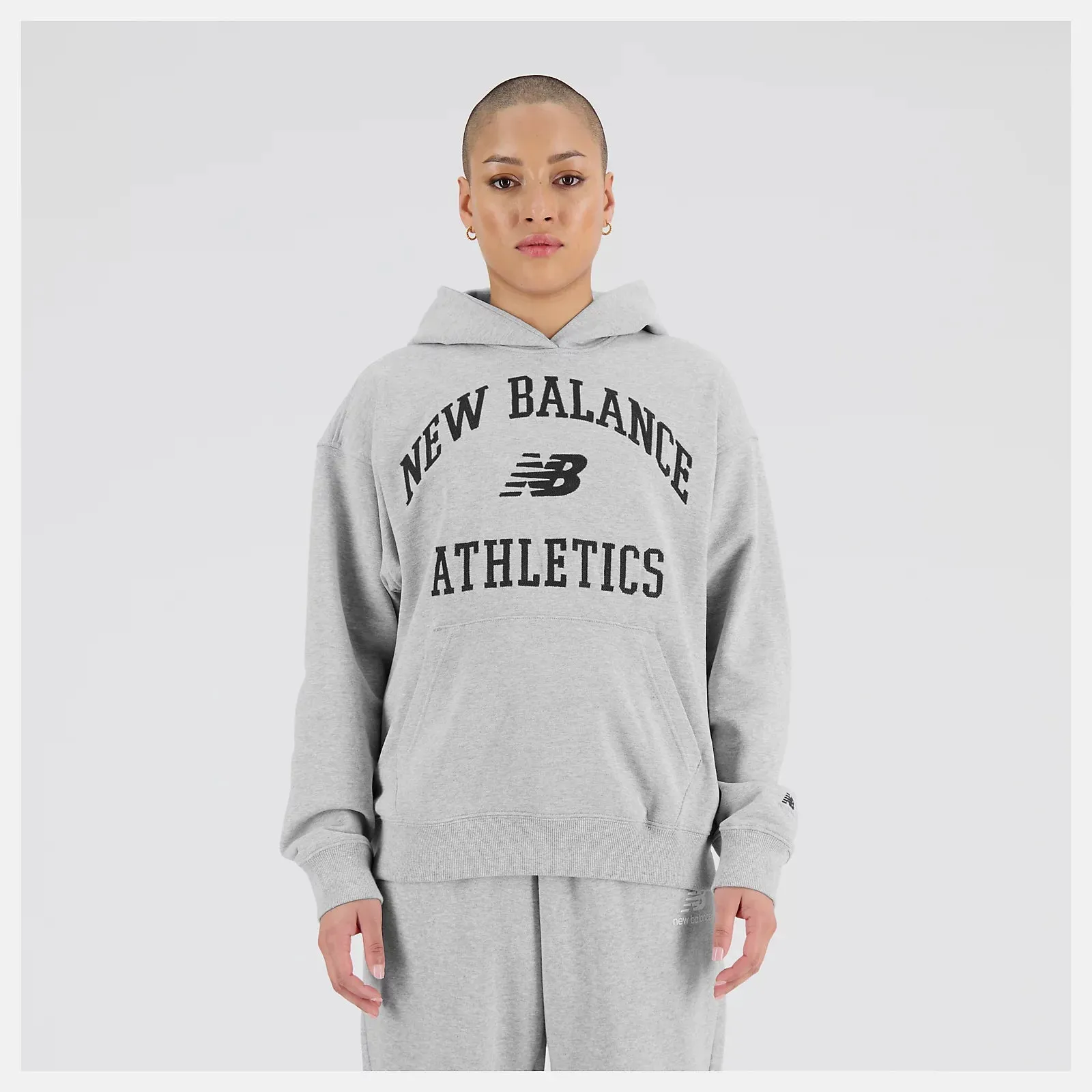 NEW BALANCE ATHLETICS VARSITY OVERSIZED FLEECE HOODIE