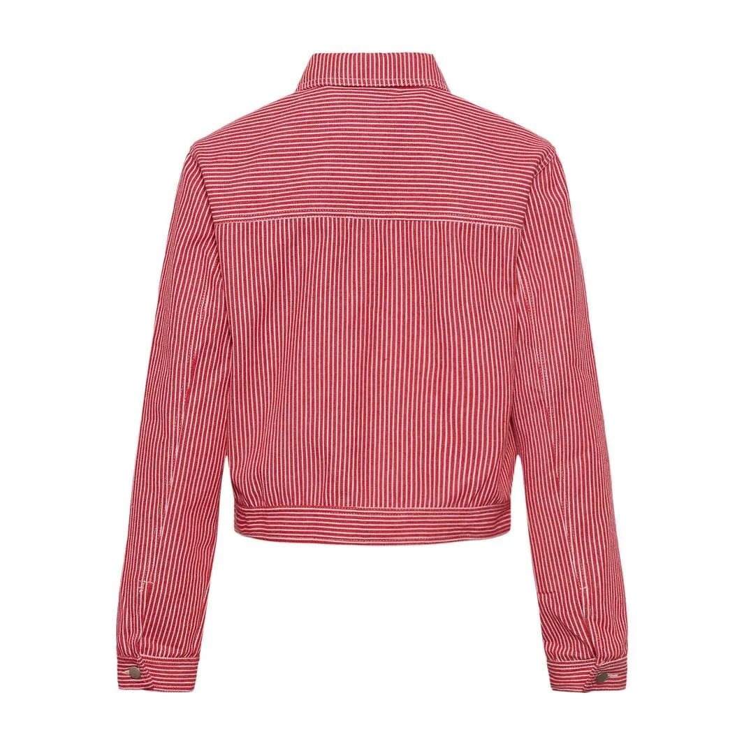 Noella - Sawyer Jacket - Red/White Stripe