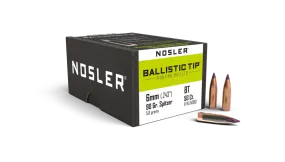 Nosler Ballistic Tip 6mm 90gr Hunting Projectiles - 50pk