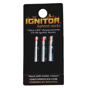 NuFletch Ignitor Lighted Nock Replacement Bulbs