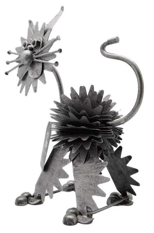 Nuts & Bolts Metal Cat Ornament