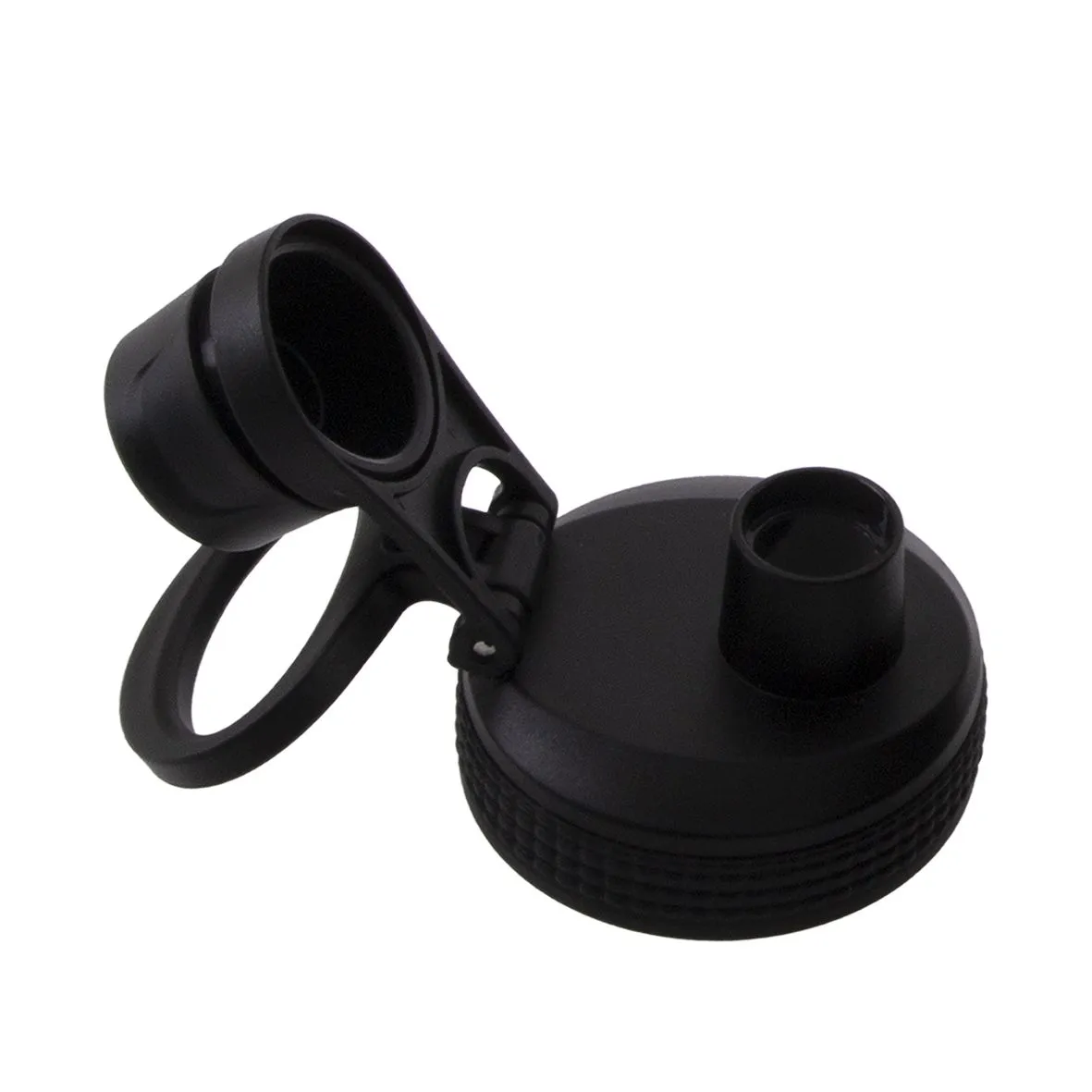 Oasis Stainless Steel Double Wall Insulated "Challenger" Sports Bottle Screw Cap 1.1L - Black