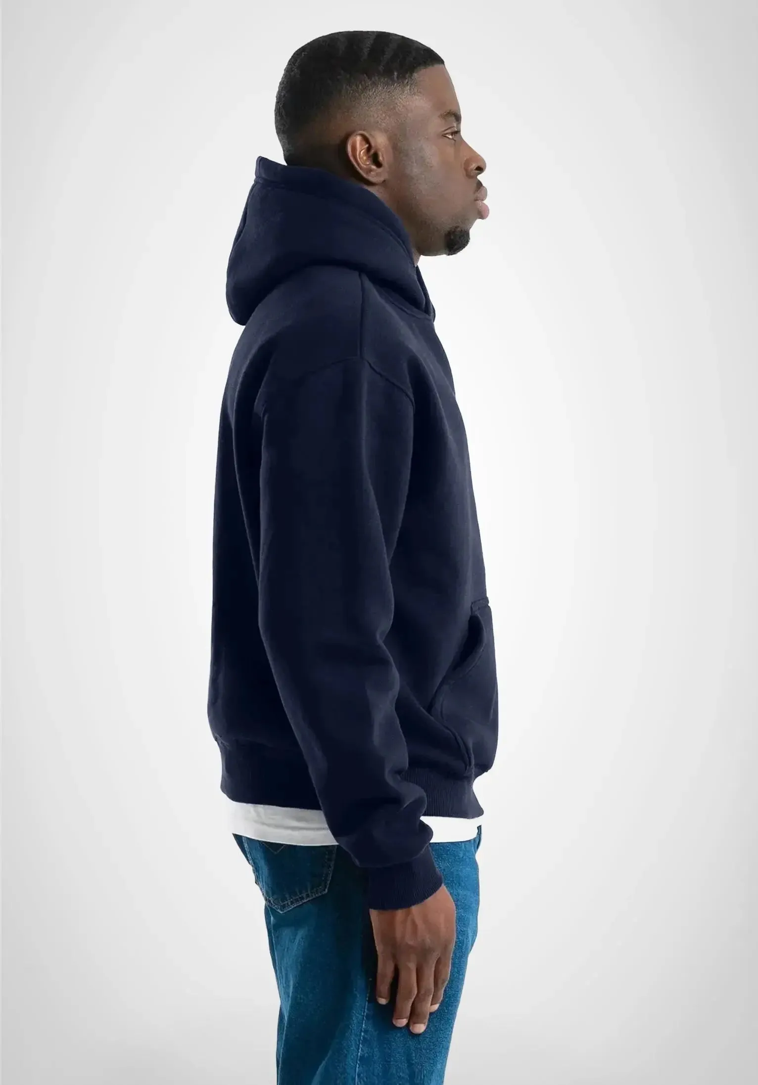 Oversize Hoodie -  Slate Navy