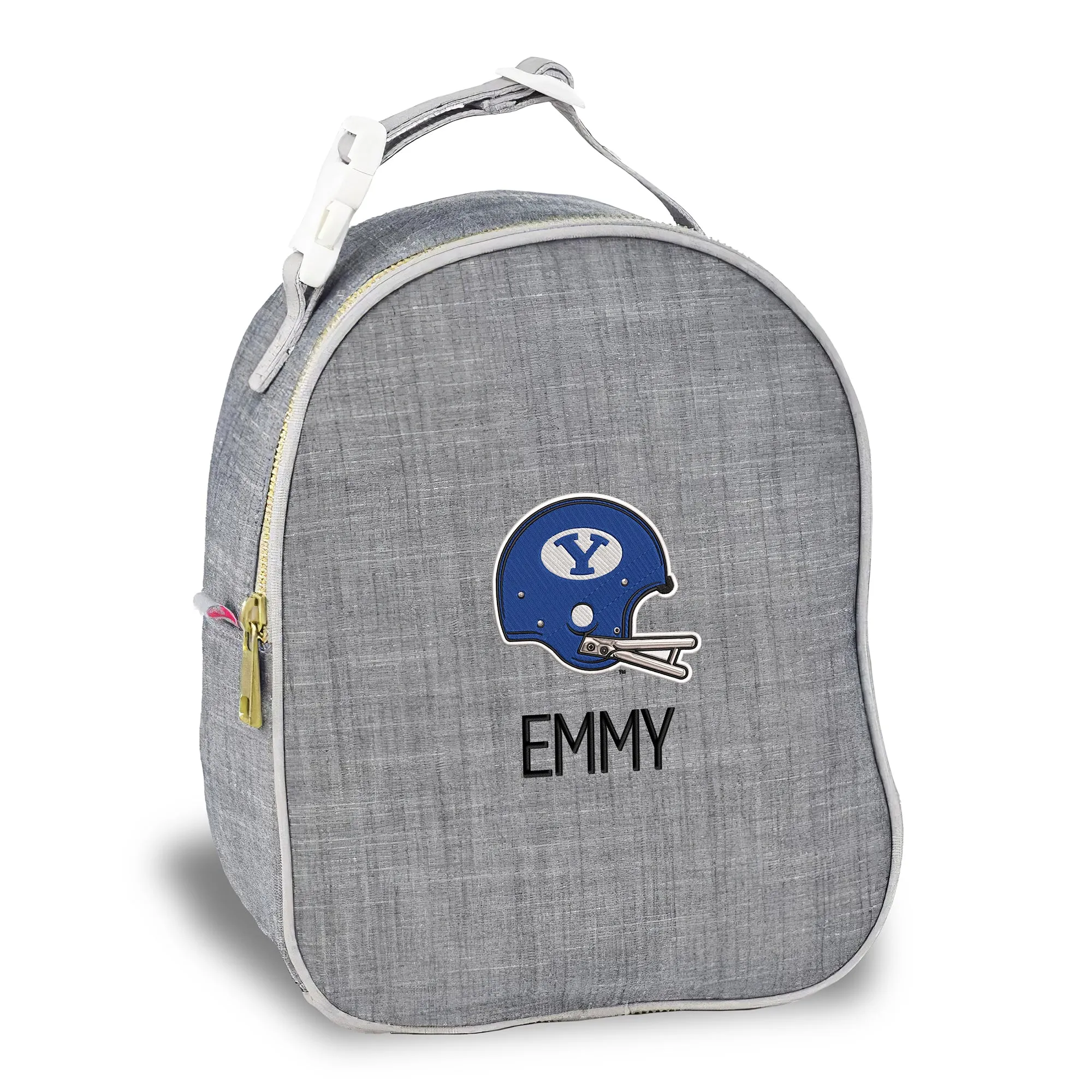 Personalized Brigham Young Cougars Helmet Insulated Bag