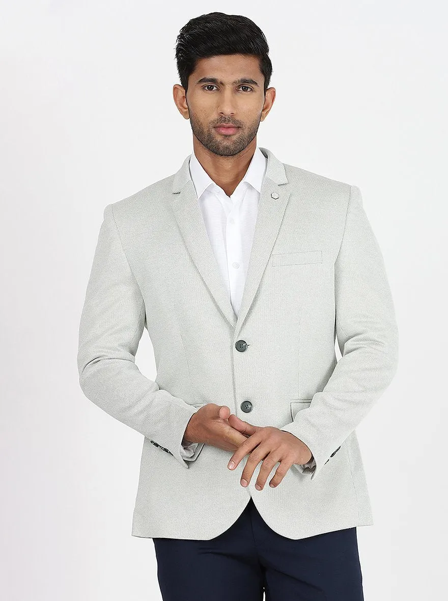 Pista Solid Regular Fit Blazer | JB Studio