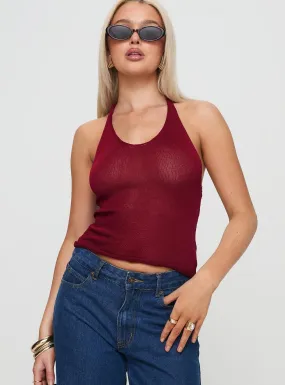 Priscilla Top Red