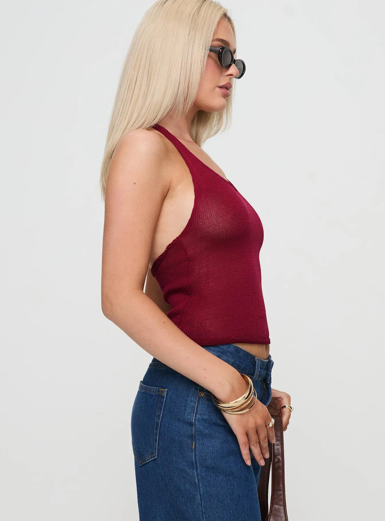 Priscilla Top Red