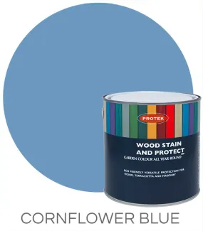 Protek Woodstain & Protect Cornflower 2.5ltr