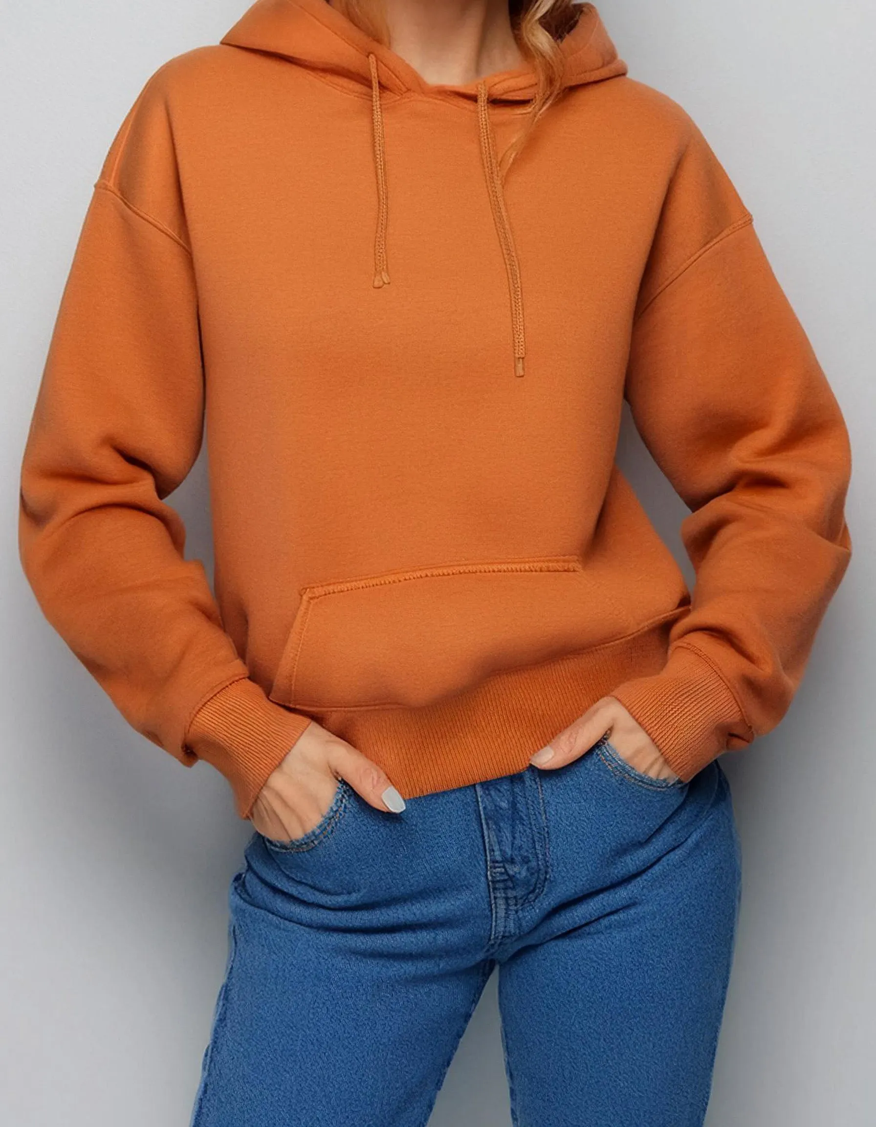 Pumpkin Spice Vibrant Orange Hoodie