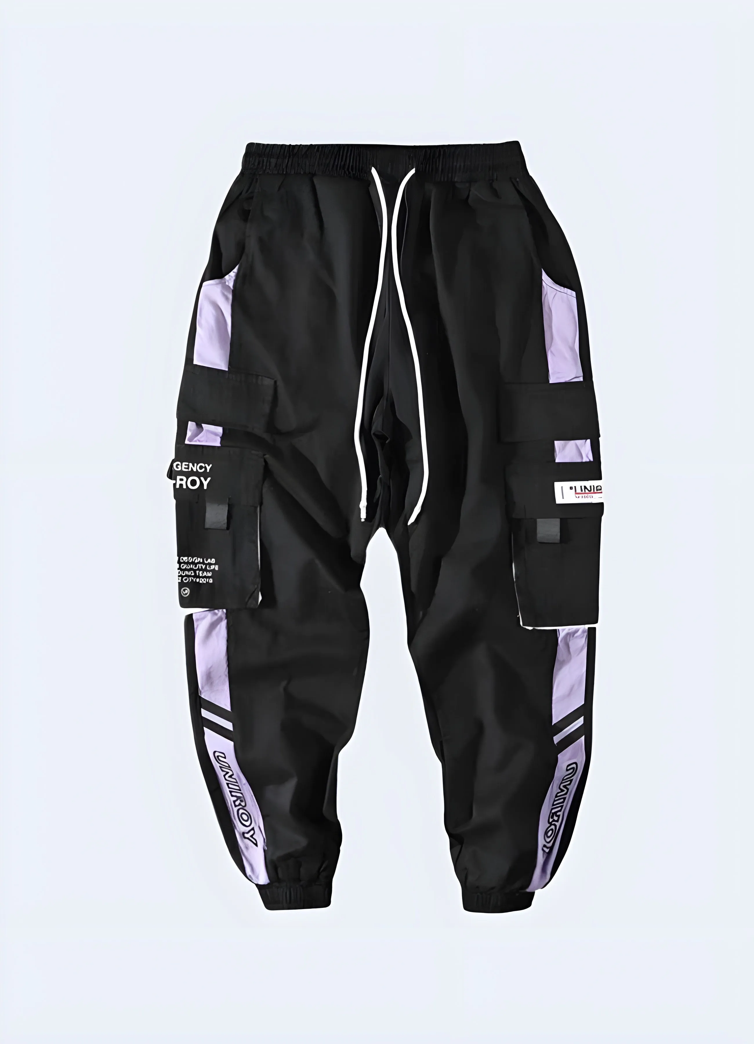 Purple Techwear Pants