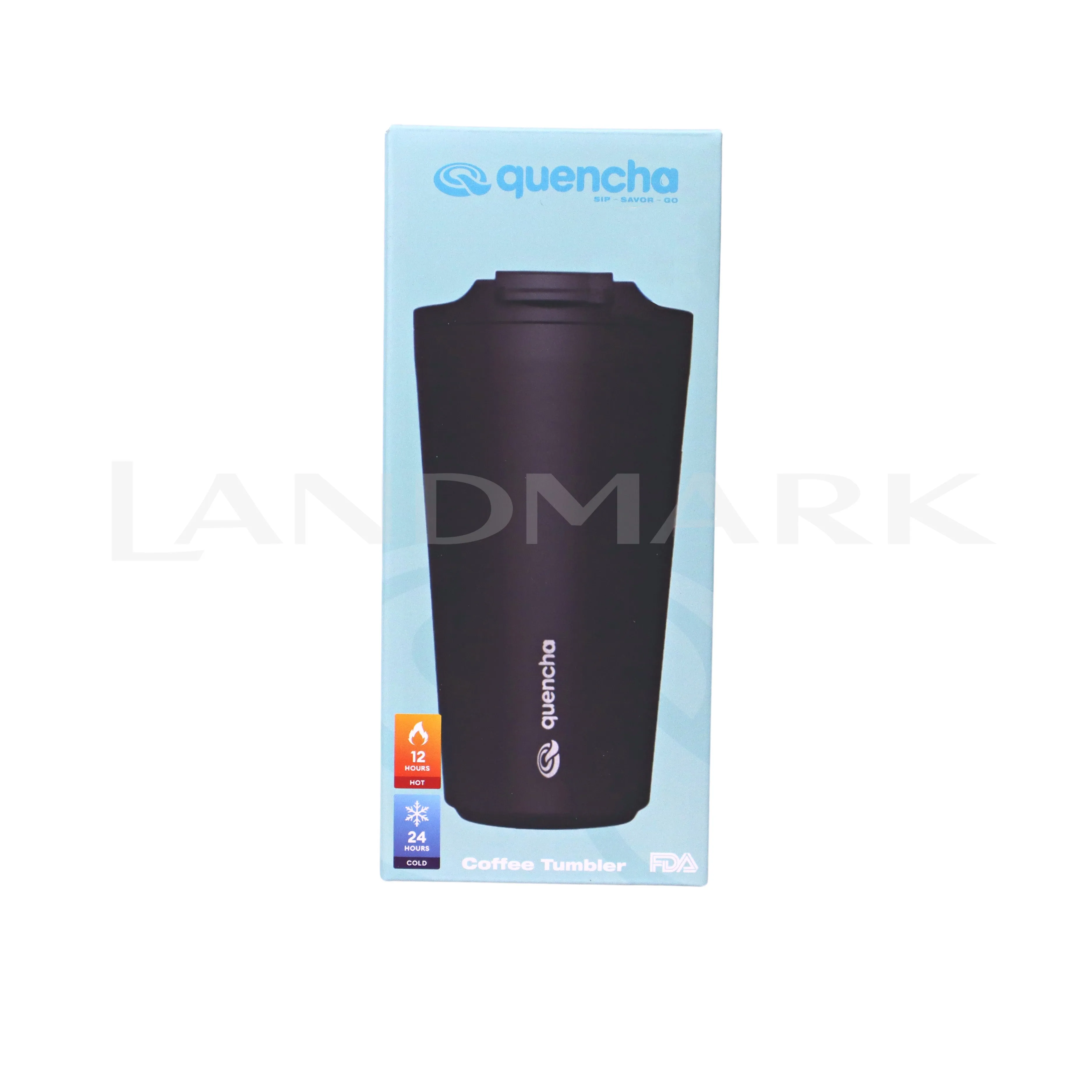 Quencha Premium Insulated Coffee Tumbler 600ml