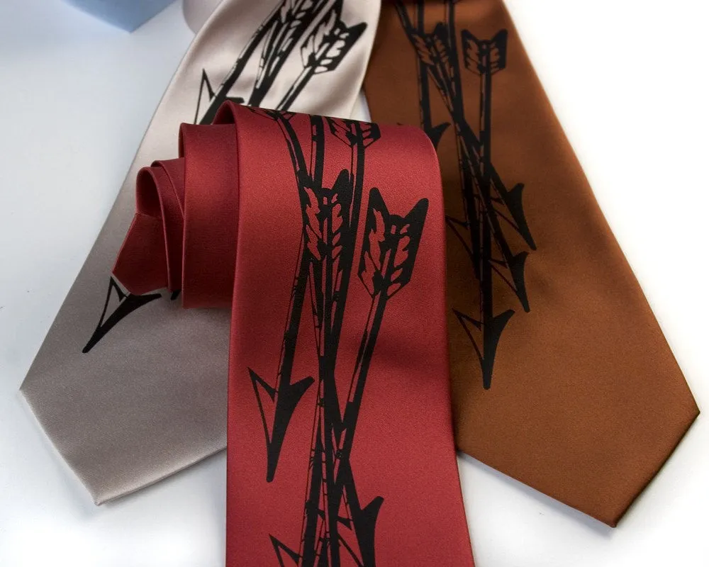 Quiver: Arrows Silk Necktie