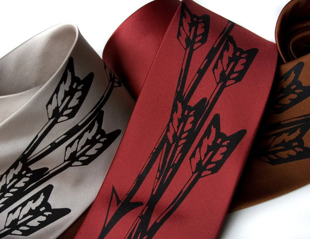 Quiver: Arrows Silk Necktie