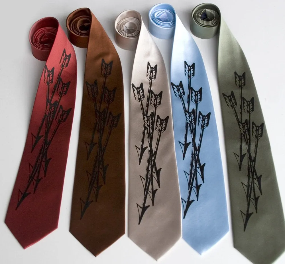 Quiver: Arrows Silk Necktie