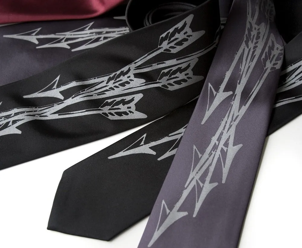 Quiver: Arrows Silk Necktie