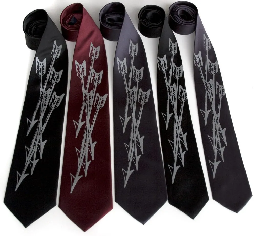 Quiver: Arrows Silk Necktie