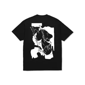 Reach Out SS Tee (Black/White)