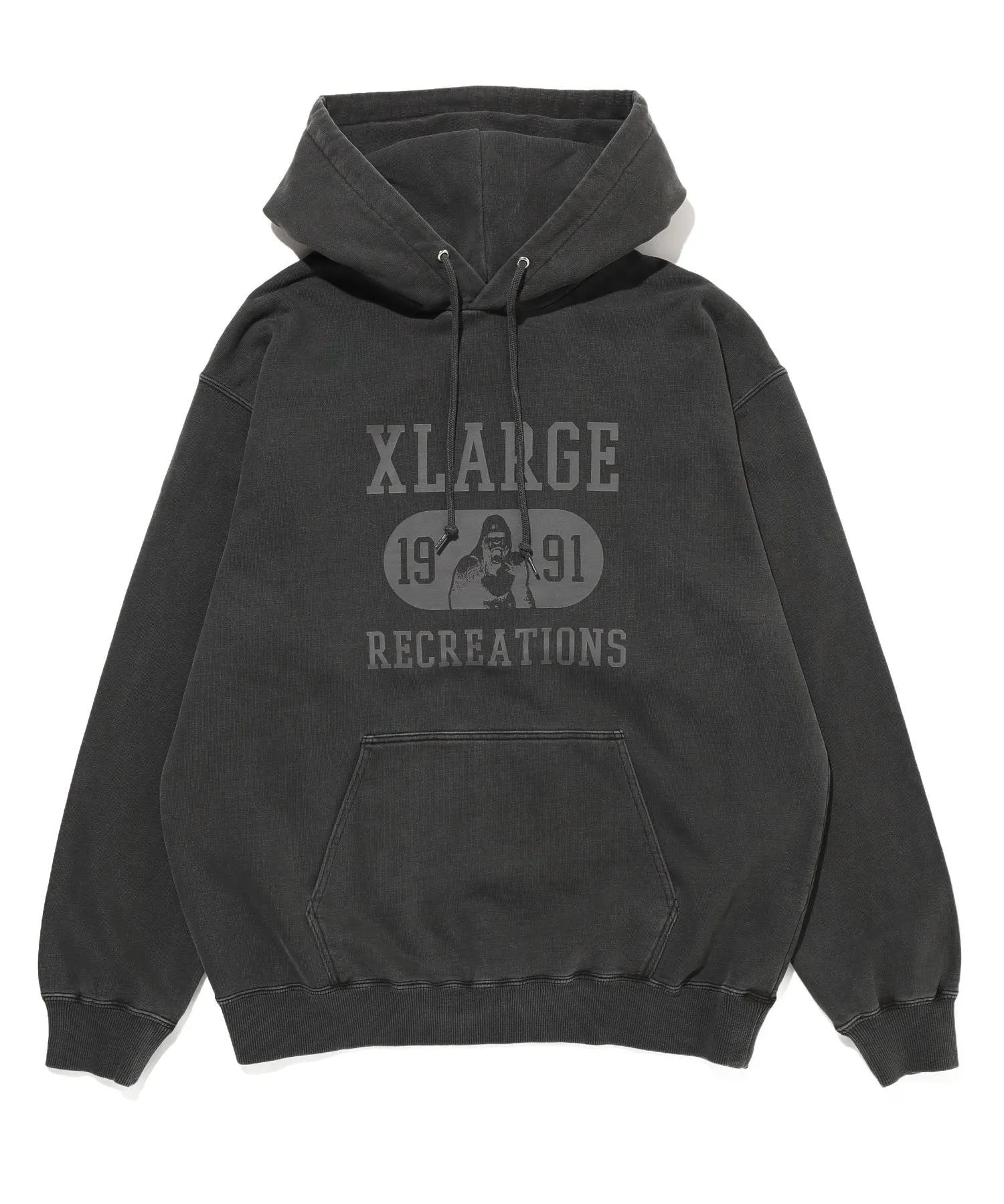 RECREATIONS PIGMENT DYED HOODED SWEATSHIRT