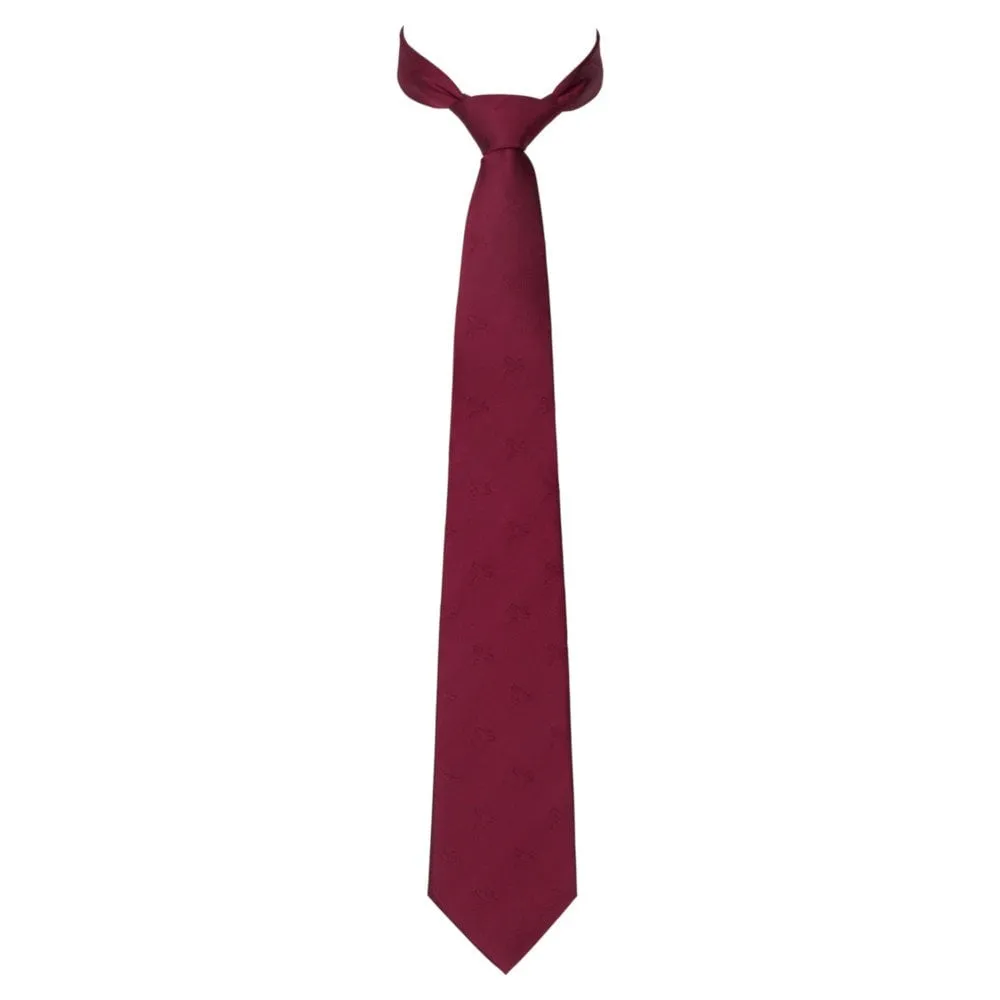 Retrieve Pheasant Silk Tie Burgundy by Harkila