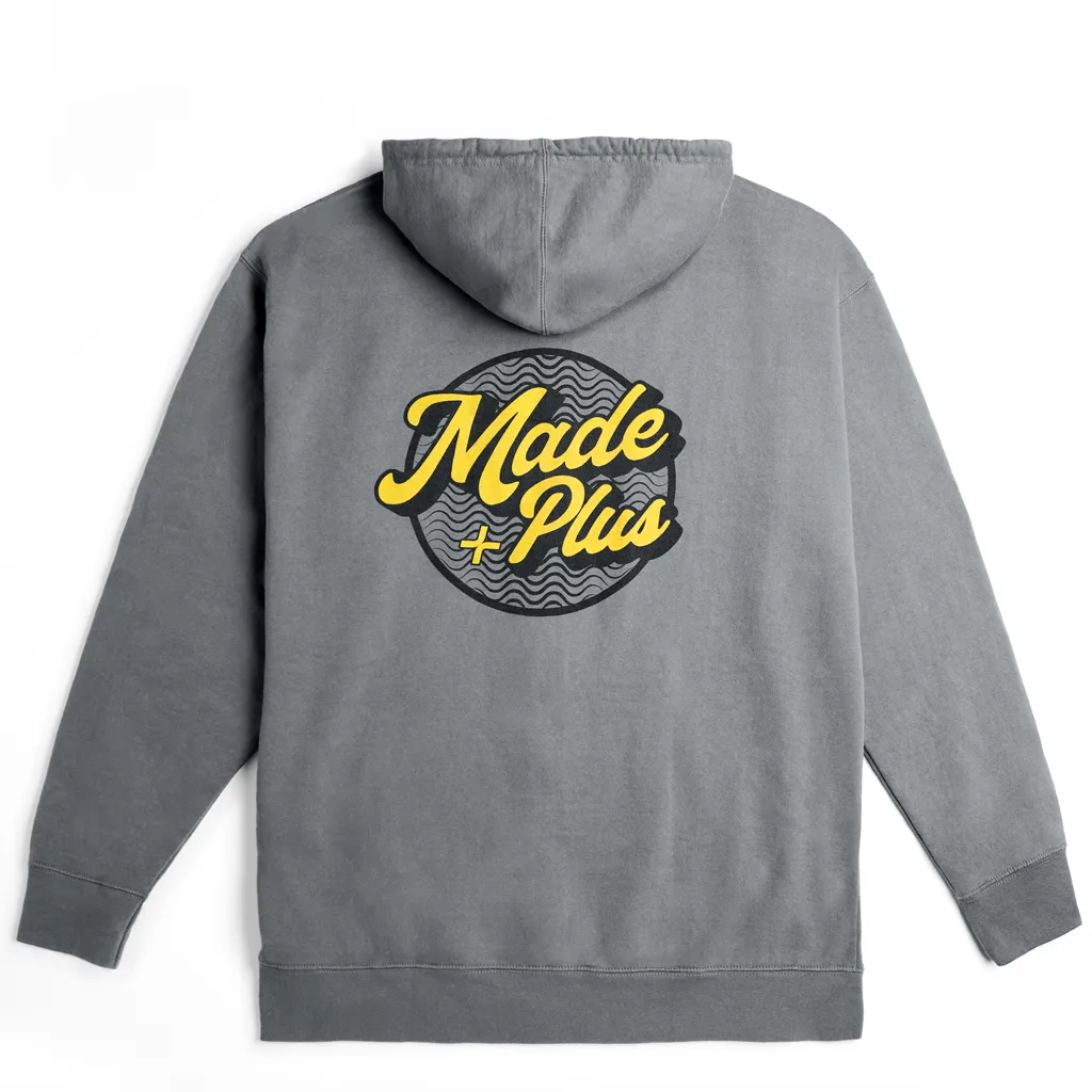 retro zip-up hoodie