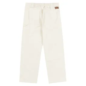 Ripstop carpenter pants - Cream