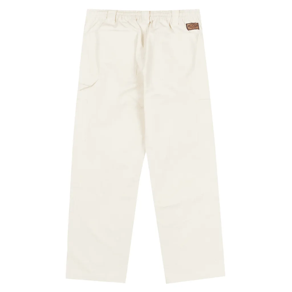 Ripstop carpenter pants - Cream