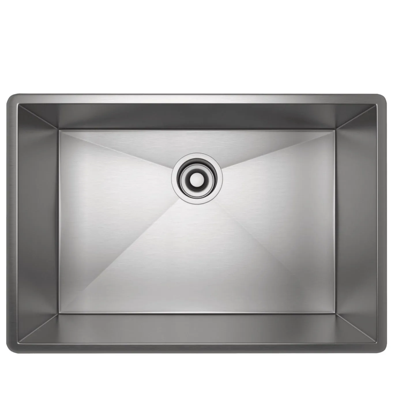 Rohl | Forze Single Bowl Stainless Steel Kitchen Sink - Brushed Stainless Steel