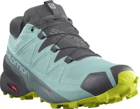 Salomon Women&#x27;s Speedcross 5 Gore-Tex Pastel Turquoise/Ebony/Evening Prim | Buy Salomon Women&#x27;s Speedcross 5 Gore-Tex Pastel Turquoise/Ebony/Evening Prim here | Outnorth