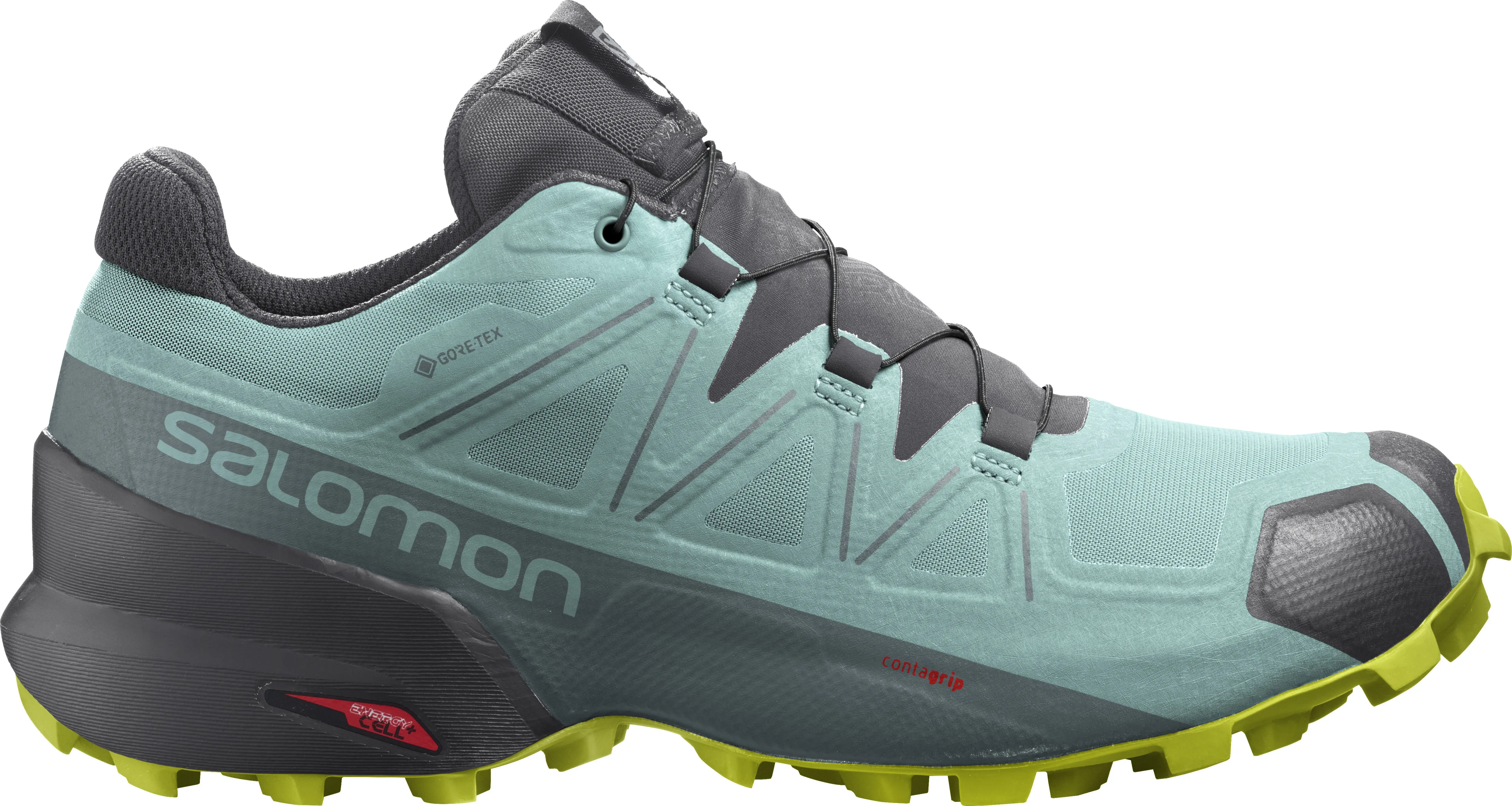 Salomon Women&#x27;s Speedcross 5 Gore-Tex Pastel Turquoise/Ebony/Evening Prim | Buy Salomon Women&#x27;s Speedcross 5 Gore-Tex Pastel Turquoise/Ebony/Evening Prim here | Outnorth