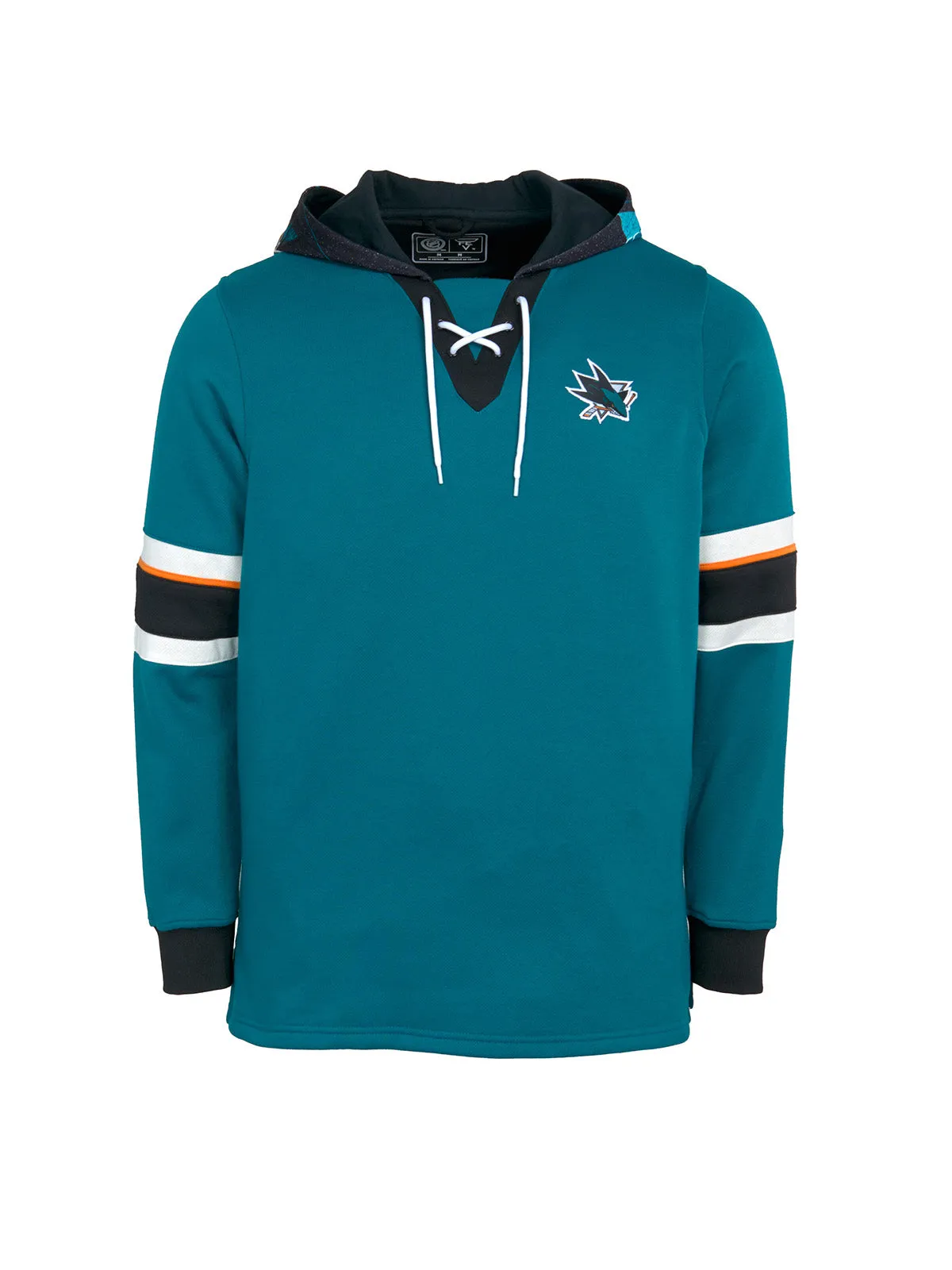 San Jose Sharks Lace-Up Hoodie