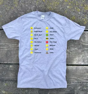 Scottish Emojis T-Shirt | Gallus Tees