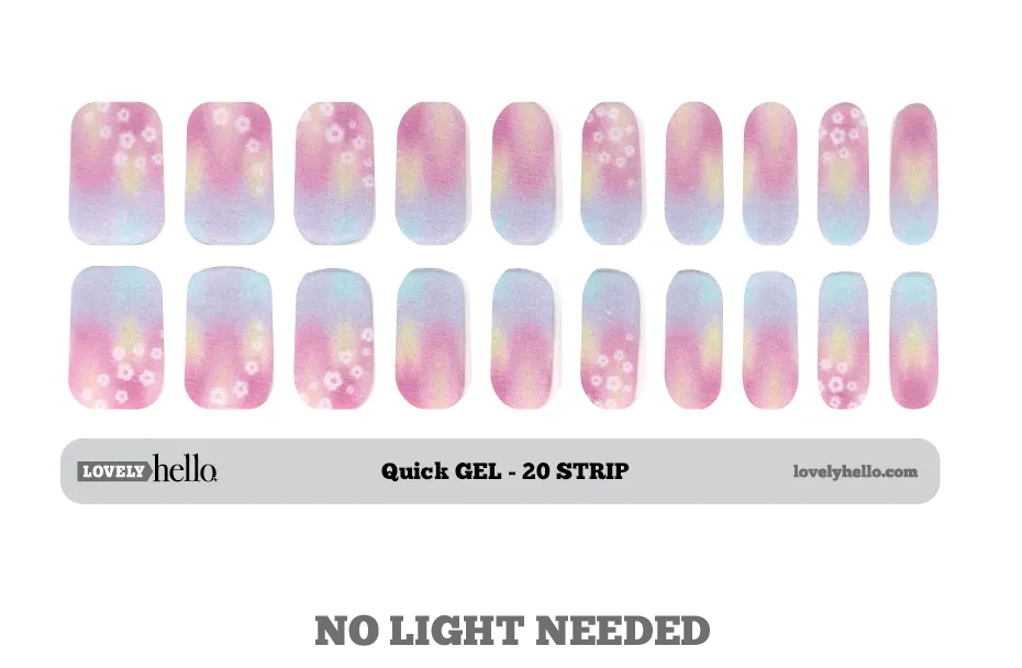 Shimmer & Shine Quick Gel Nail Wraps