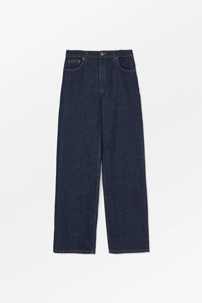 SKALL - Maddy Straight Jeans - Indigo Blue